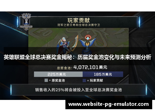 英雄联盟全球总决赛奖金揭秘:历届奖金池变化与未来预测分析 英雄联盟全球总决赛奖金揭秘:历届奖金池变化与未来预测分析