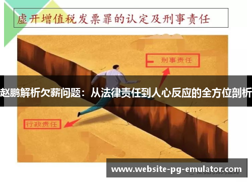 赵鹏解析欠薪问题:从法律责任到人心反应的全方位剖析 赵鹏解析欠薪问题:从法律责任到人心反应的全方位剖析