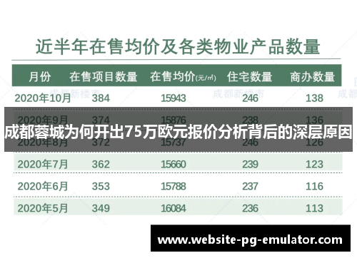成都蓉城为何开出75万欧元报价分析背后的深层原因